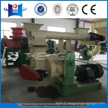 HJM 1-2 ton Pellet press machine Ring die wood pellet mill